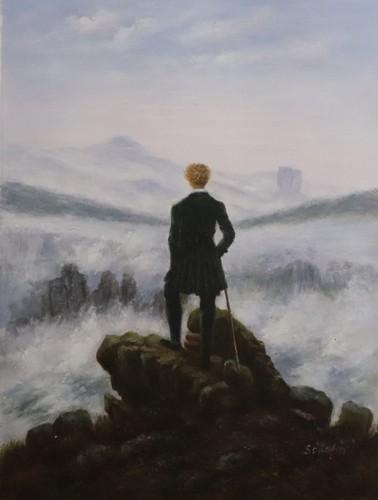 ölgemälde 30x40 casper - Ölgemälde,