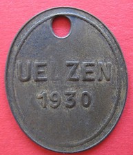 alte WERTMARKE UELZEN 1930