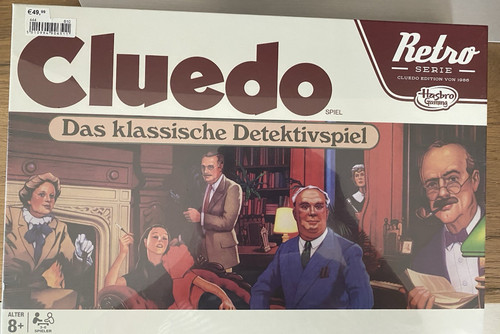 Cluedo retro 1986 das - retro,