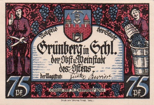 Scheine notgeld grünberg - 2,