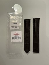 OMEGA Lederband braun 20/18