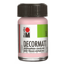 Marabu DECORMATT ACRYL Normalfarbtöne 15ml-Glas