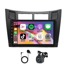 2+64GB Für Toyota Yaris 2005-2012 Android 15 Autoradio Carplay GPS Navi WiFi BT