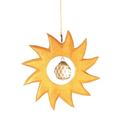 Kristallobjekt sonne holz - kristallobjekt,