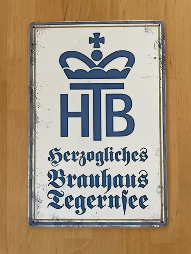 Blechschild 20cm 30cm htb - blechschild, htb#