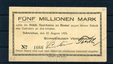 Schwiebus million mark - schwiebus,