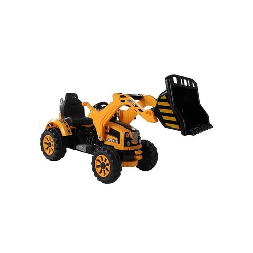 Elektrische fahrt auf traktor - fahrt,
