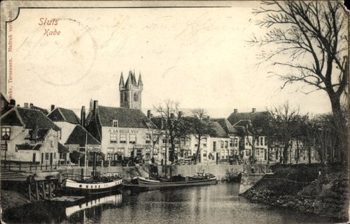 Sluis zeeland nederland - ak,
