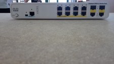 Cisco WS-C2960C-8PC-L Catalyst 2960C Switch 8 FE PoE, 2 x Dual Uplink, Lan Base