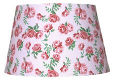 Lampenschirm Tischlampenschirm E27 Stoff Rosenmuster Röschen geblümt