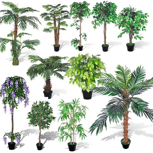 Palme kunstpflanze topf - palme,