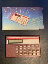 Vintage Taschenrechner 80er Electronic Mini Calculator 842  Mit OVP