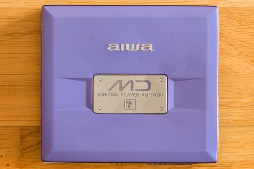 Aiwa hx30 mini disc md - aiwa,