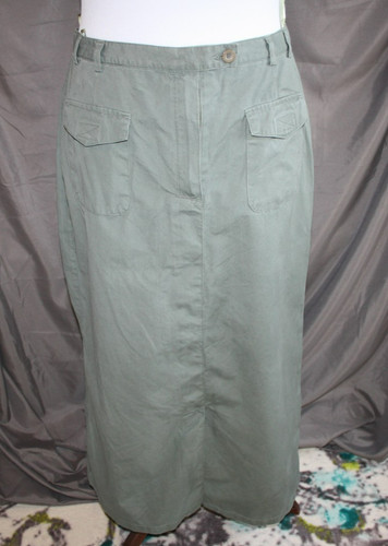 Langer jeansrock damen - jeansrock, gr.