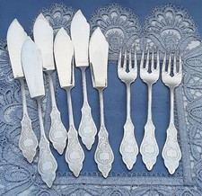 Wunderschönes Fischbesteck Robbe & Berking Friesen / Ostfriesen 18/8 Edelstahl