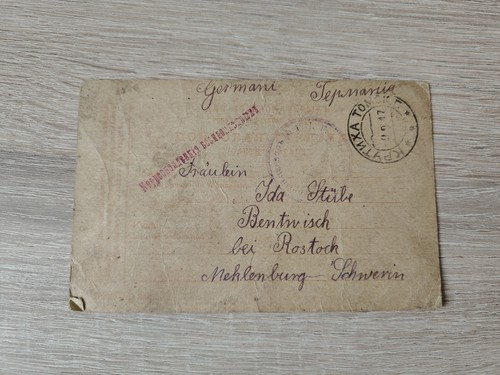 Kriegsgefangenenpost - dr,
