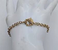 Armband Vogel Kette 585/14K