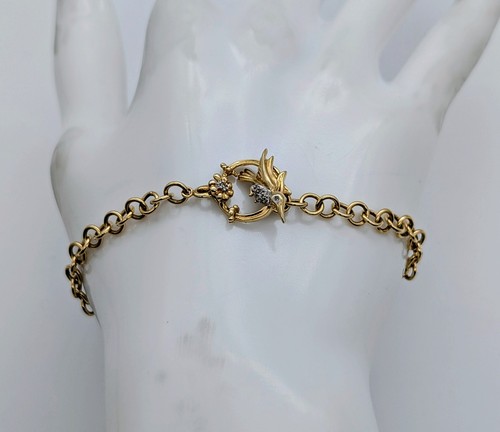 Armband vogel kette 585 14k - vogel,