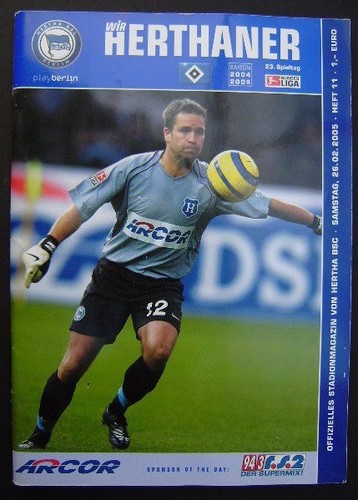 Hertha bsc berlin hamburger - berlin,