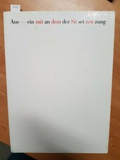 MARTIN STOLL AUSEINANDERSETZUNG MIT DEM SITZEN - 1986 AUS EINEM MIT AN DEM (3