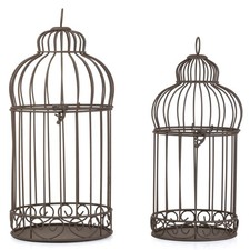 Dekorativer Vogelkäfig 2er