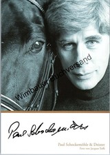 Original Autogramm Paul Schockemöhle /// Autogramm Autograph signiert sig 262223