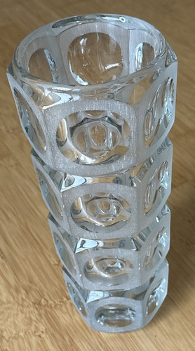 Massive glasvase vase joska - massive,