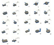 Marwi Union Bremsbeläge Disc organisch für Shimano Sram Formula Magura Tektro Ha