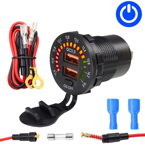 Led digital voltmeter auto - voltmeter,