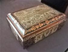 alte große Blechdose, um 1930, Lebkuchenfabrik E. Otto Schmidt Nr. 735/9