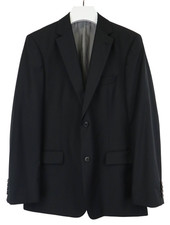 HUGO BOSS Pasolini1/Movie1 Blazer Herren UK 52 Lined Schwarz Einreihig