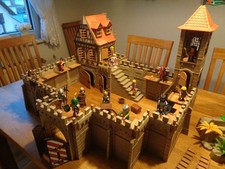 Playmobil Ritterburg 3450 mit Erweiterung und sehr viel Zubehör