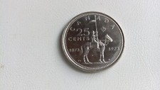 ?​ 25 Cent   Quarter " C A N A D A " 100 Jahre RCMP?​