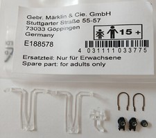 Märklin E188578 Laternen Lichtleiter Lampen, 37835 BR 50 Spur H0, NEU OVP 188578