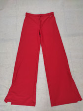 Nike Original von 2005 Damen Fitness Yoga Schlaghose Vintage Retro 38/40 M Rot