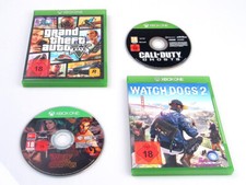 THE WOLF AMONG US + WATCH DOGS 2 + GTA FIVE + COD GHOSTS (USK 18) Xbox One