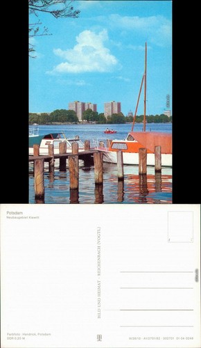 Potsdam blick vom bootssteg - blick,
