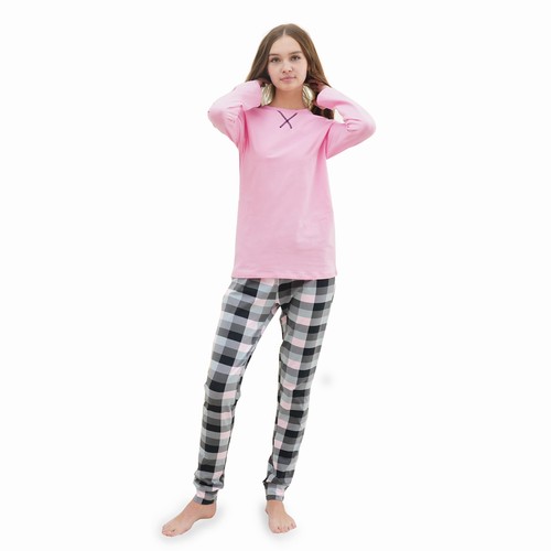 Mädchen pyjama baumwolle - mädchen, set