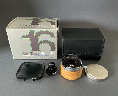 Contax carl zeiss hologon 16mm - contax,