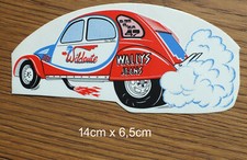 Wallys Jeans Wildente Sticker Aufkleber 80er Jahre