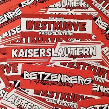 300x Kaiserslautern Aufkleber/