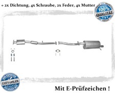 Auspuffanlage für subaru - auspuffanlage,
