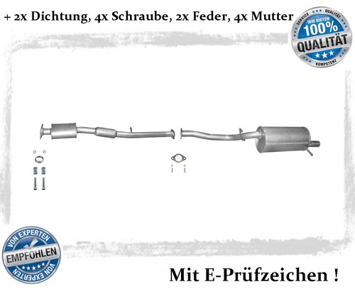 Auspuffanlage für subaru - für,