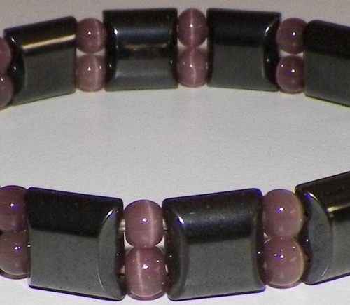 Titan armband mit katzenauge - mit,
