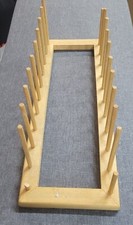  Großer Teller -, Brettchen - oder Geschirrständer für 8 Teile