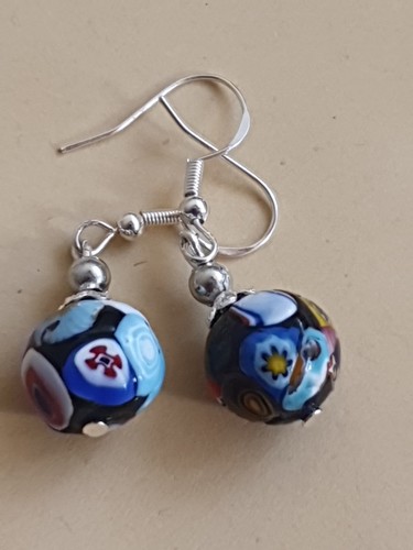 Ohrringe murano millefiori - millefiori,