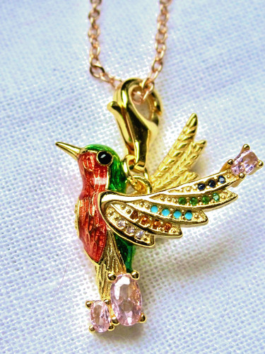 Anhänger ein kolibri - ein,
