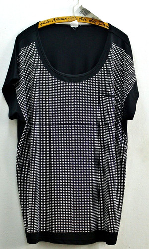 Party longshirt bluse glanz - bluse, 52