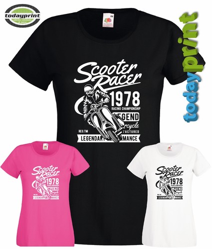 Girlie shirt scooter racer - girlie,