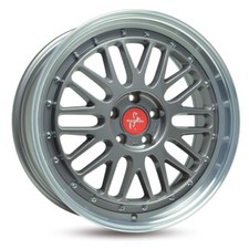 Felgen Keskin Tuning Kt22 8,0jx18 5/120 Et35 72,6 Titan Grey Lip Polish